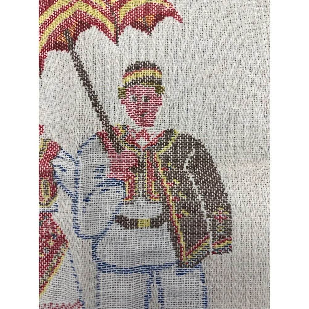 Croatian Needlepoint Wall Hanging Tapestry Zagreb  Sestincani